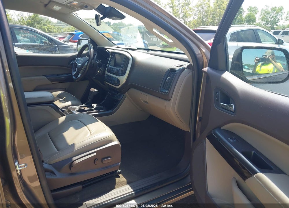 2016 GMC CANYON SLT VIN: 1GTG6DE31G1177359