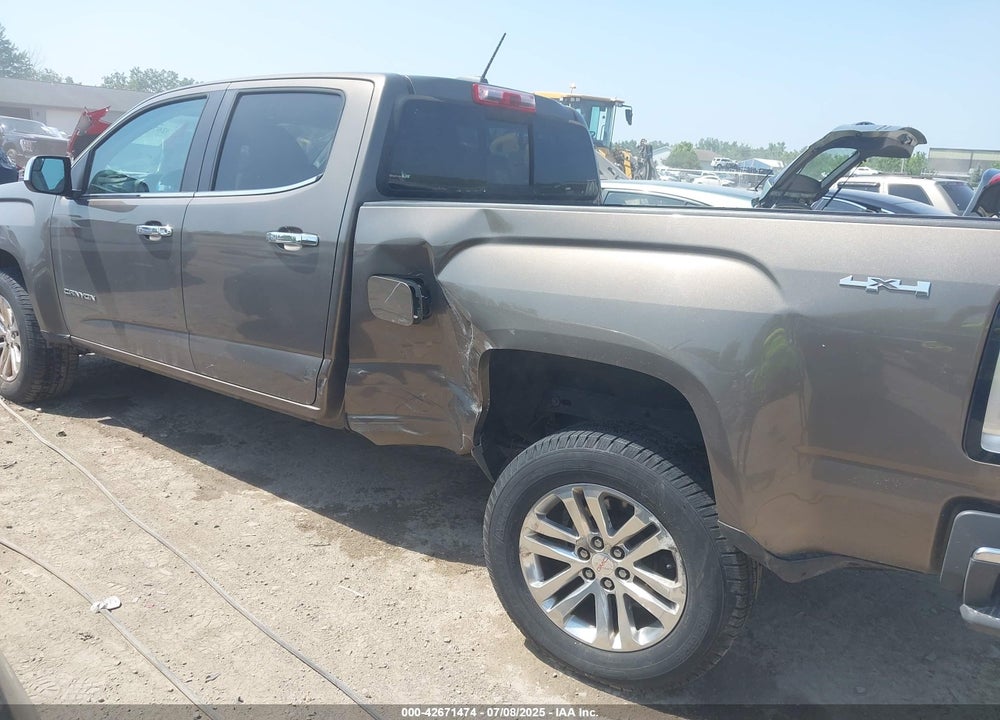 2016 GMC CANYON SLT VIN: 1GTG6DE31G1177359
