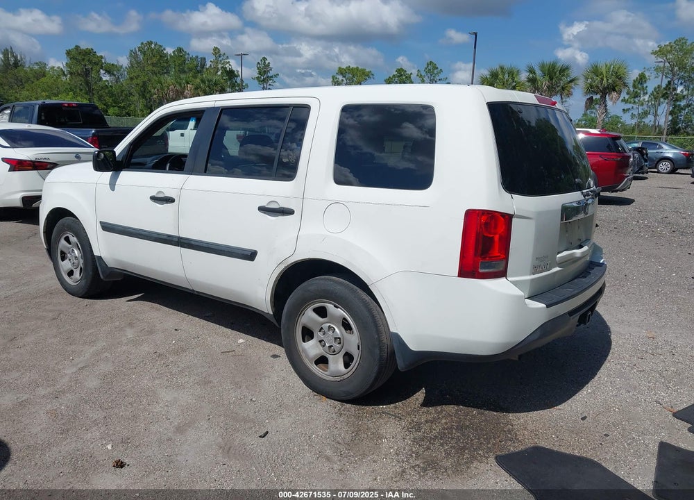 2014 HONDA PILOT VIN: 5FNYF3H24EB001105
