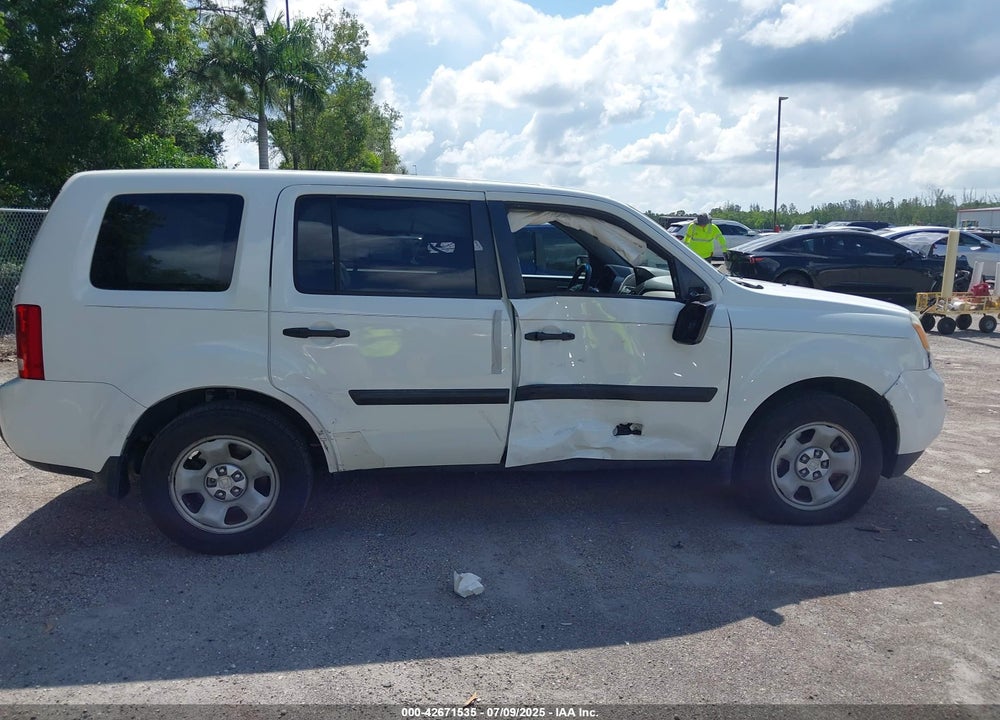 2014 HONDA PILOT VIN: 5FNYF3H24EB001105