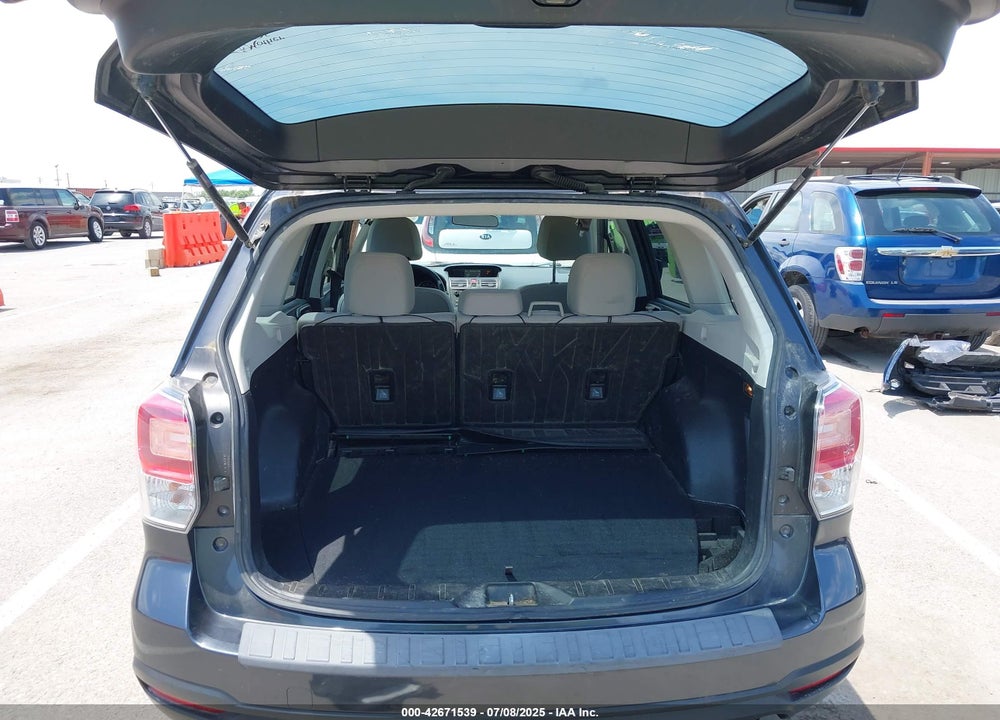 2018 SUBARU FORESTER VIN: JF2SJABC5JH606465