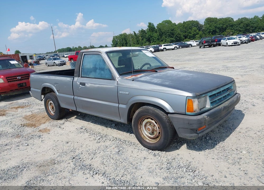 1992 MAZDA B2200 SHORT BED VIN: JM2UF1138N0277433