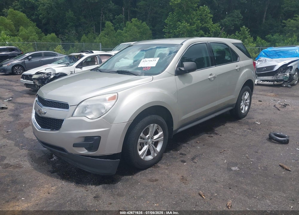 2013 CHEVROLET EQUINOX VIN: 2GNALBEKXD6257172