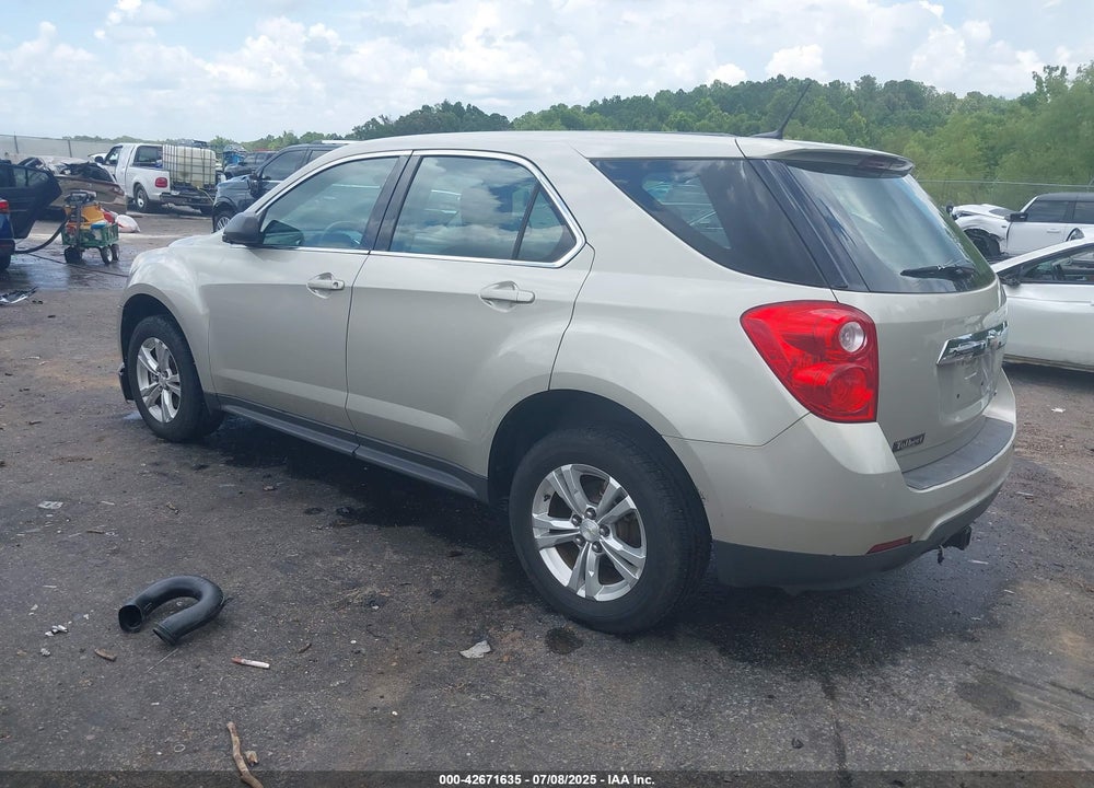 2013 CHEVROLET EQUINOX VIN: 2GNALBEKXD6257172
