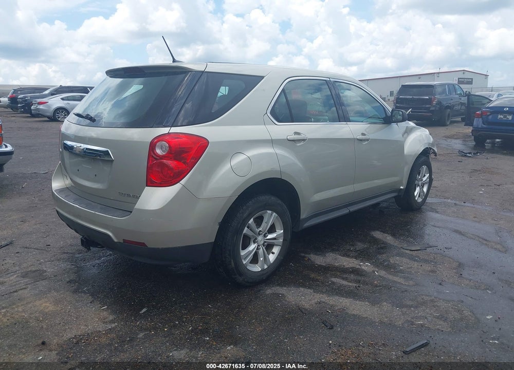 2013 CHEVROLET EQUINOX VIN: 2GNALBEKXD6257172