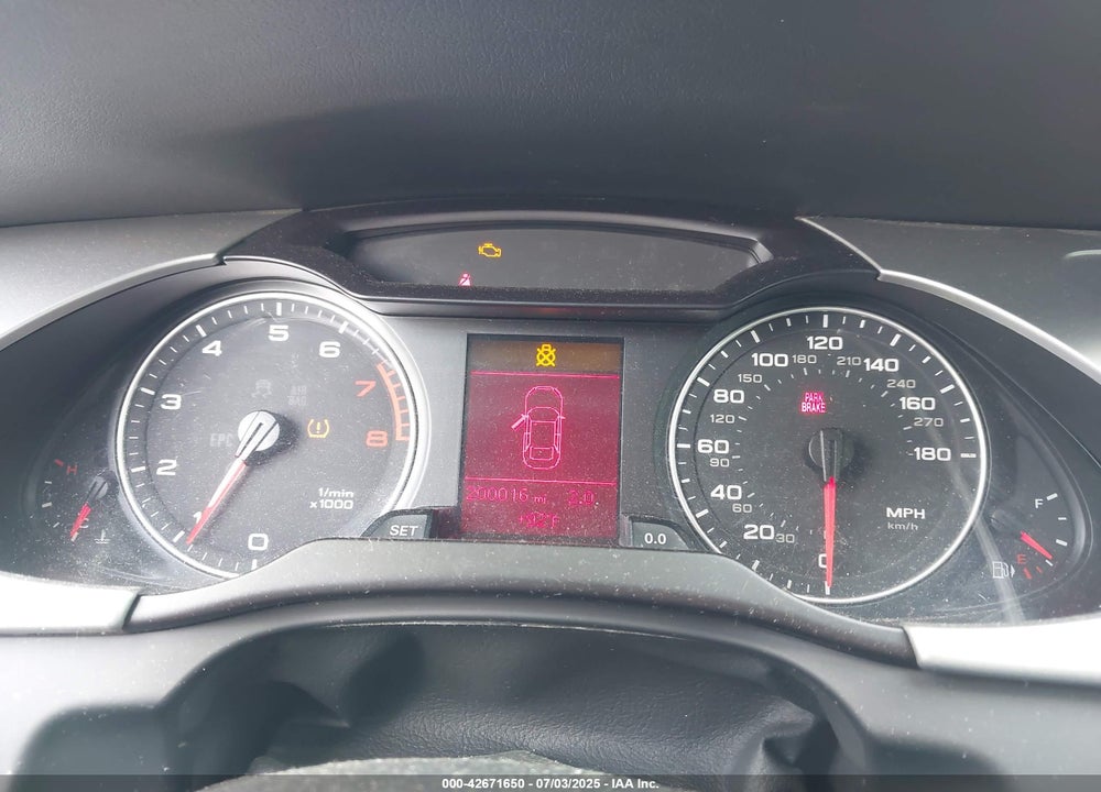 2011 AUDI A4 VIN: WAUDFAFL1BN012023