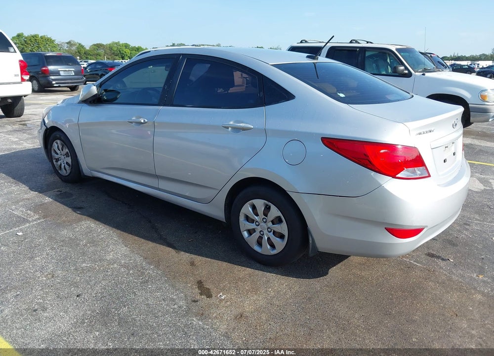 2016 HYUNDAI ACCENT SE VIN: KMHCT4AE8GU122187