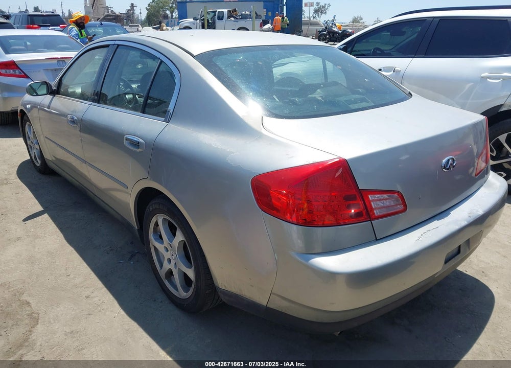 2003 INFINITI G35 LUXURY LEATHER VIN: JNKCV51E23M300284