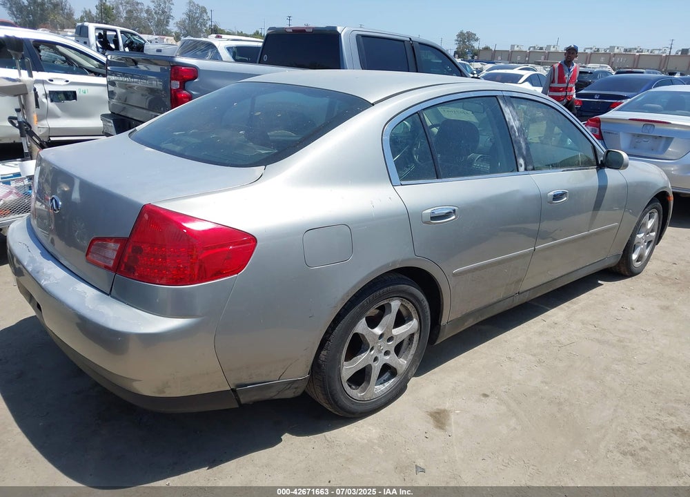 2003 INFINITI G35 LUXURY LEATHER VIN: JNKCV51E23M300284