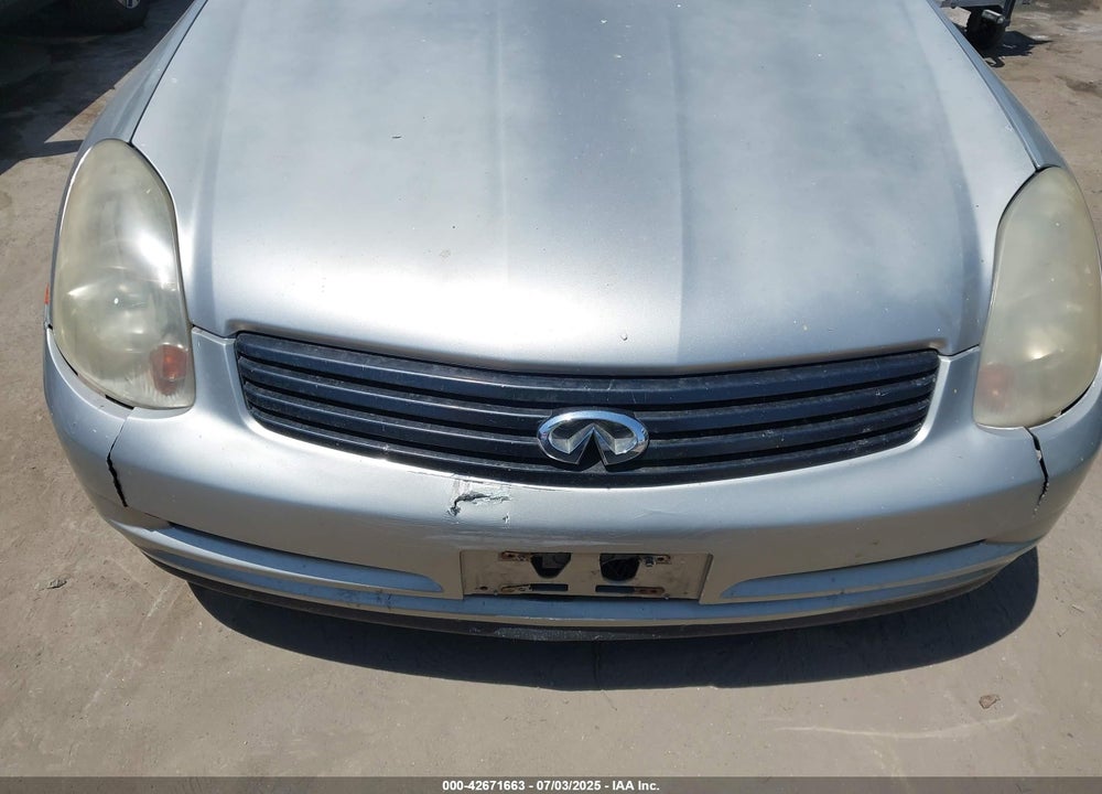 2003 INFINITI G35 LUXURY LEATHER VIN: JNKCV51E23M300284