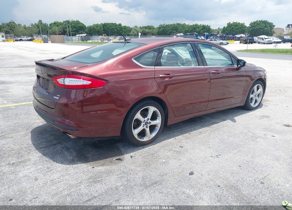 2015 FORD FUSION SE VIN: 3FA6P0HD4FR190767
