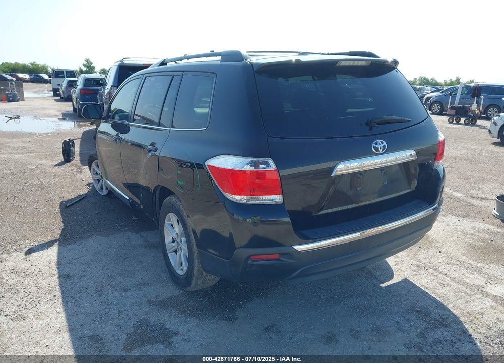 2012 TOYOTA HIGHLANDER VIN: 5TDZK3EH6CS087776