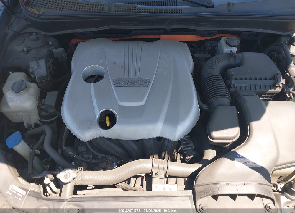 2013 HYUNDAI SONATA HYBRID LIMITED VIN: KMHEC4A48DA076566