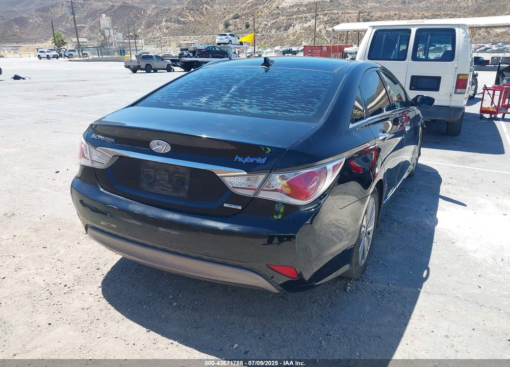 2013 HYUNDAI SONATA HYBRID LIMITED VIN: KMHEC4A48DA076566