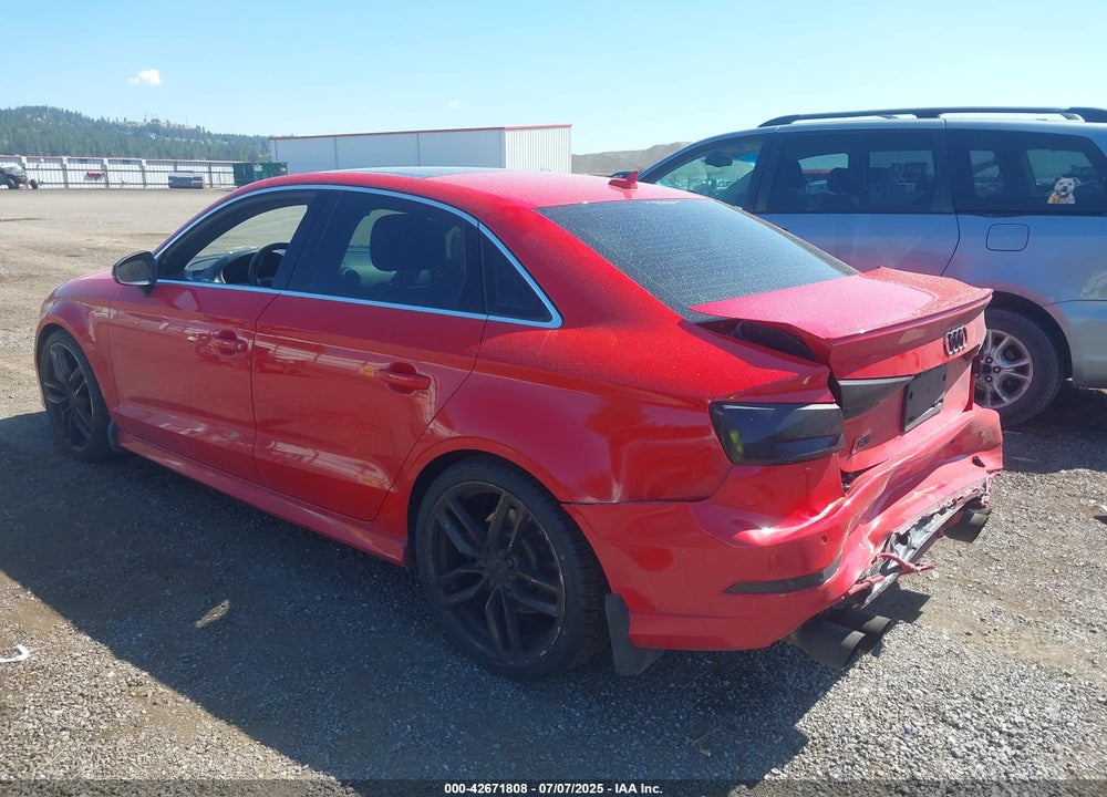 2017 AUDI S3 VIN: WAUB1GFF9H1017103
