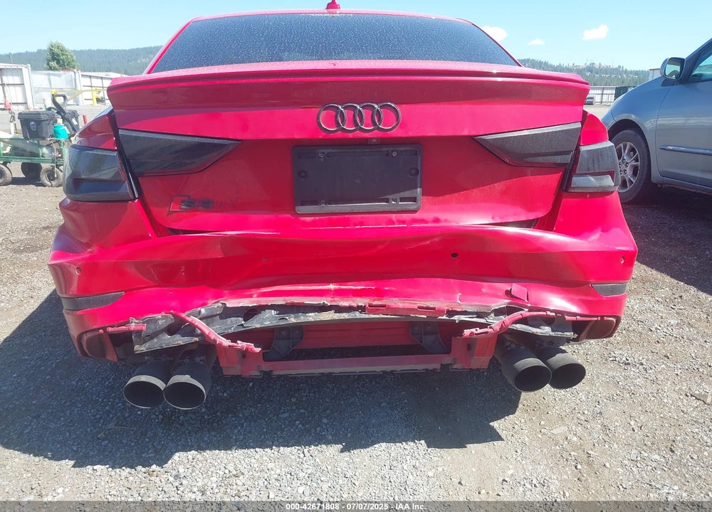 2017 AUDI S3 VIN: WAUB1GFF9H1017103