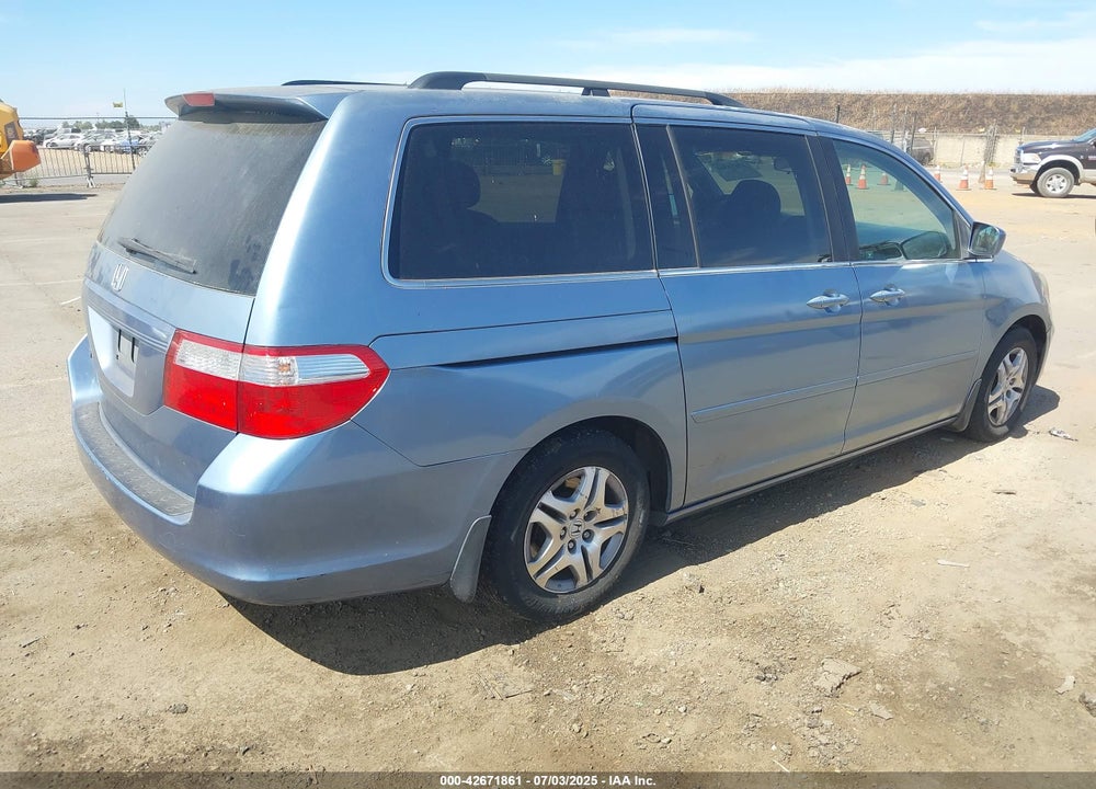 2007 HONDA ODYSSEY EX VIN: 5FNRL38417B091606