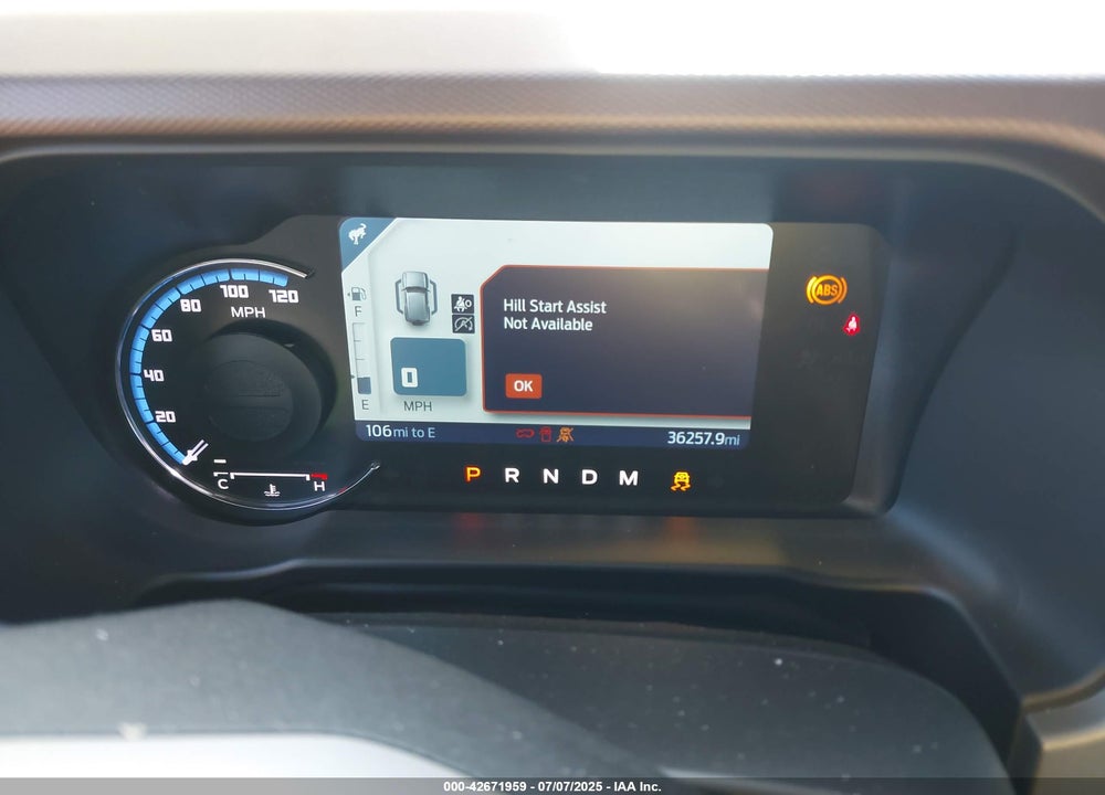2023 FORD BRONCO OUTER BANKS VIN: 1FMDE5DH5PLA98754