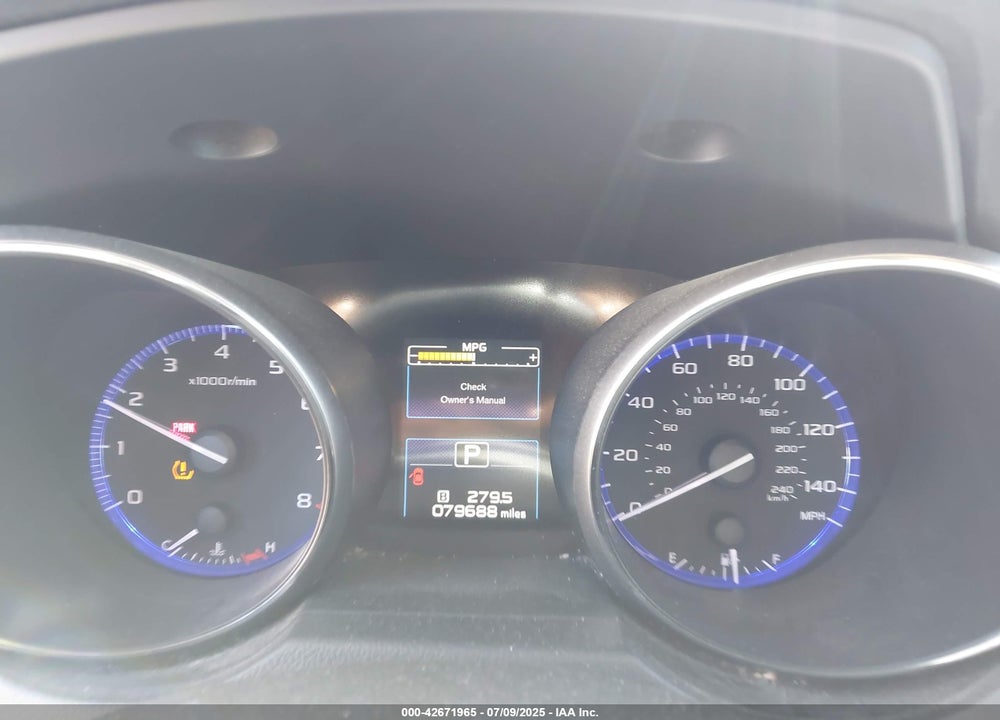 2017 SUBARU OUTBACK VIN: 4S4BSADC9H3305628
