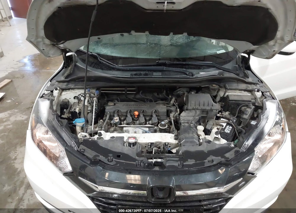 2016 HONDA HR-V VIN: 3CZRU6H33GM702554