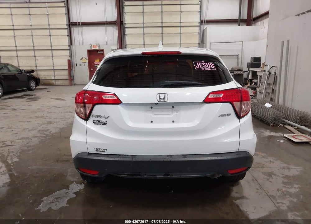 2016 HONDA HR-V VIN: 3CZRU6H33GM702554