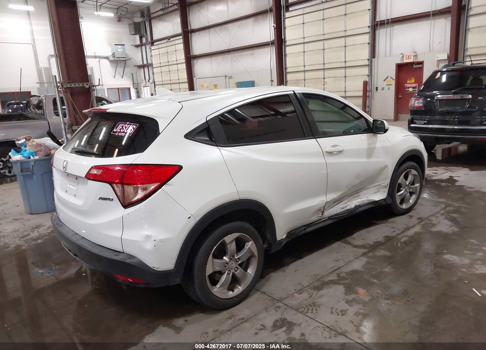 2016 HONDA HR-V VIN: 3CZRU6H33GM702554