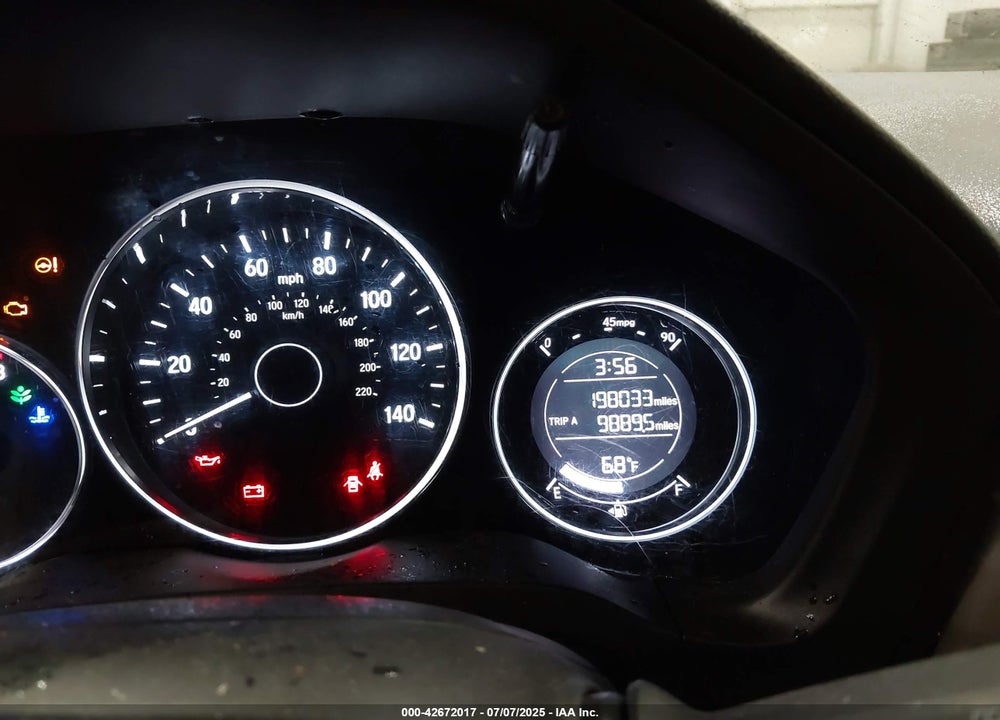 2016 HONDA HR-V VIN: 3CZRU6H33GM702554