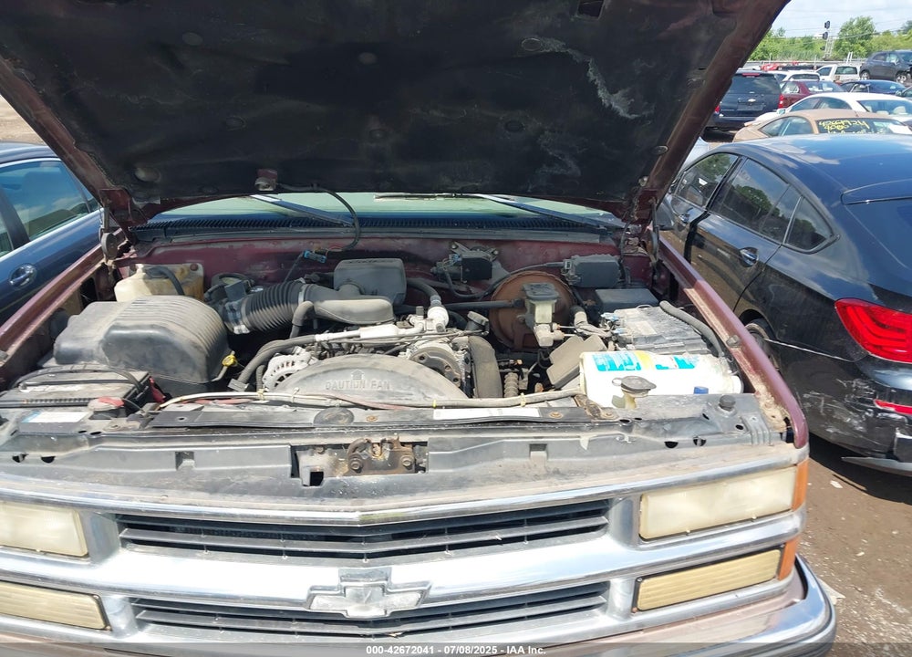 1997 CHEVROLET K1500 FLEETSIDE VIN: 2GCEK19R1V1202235