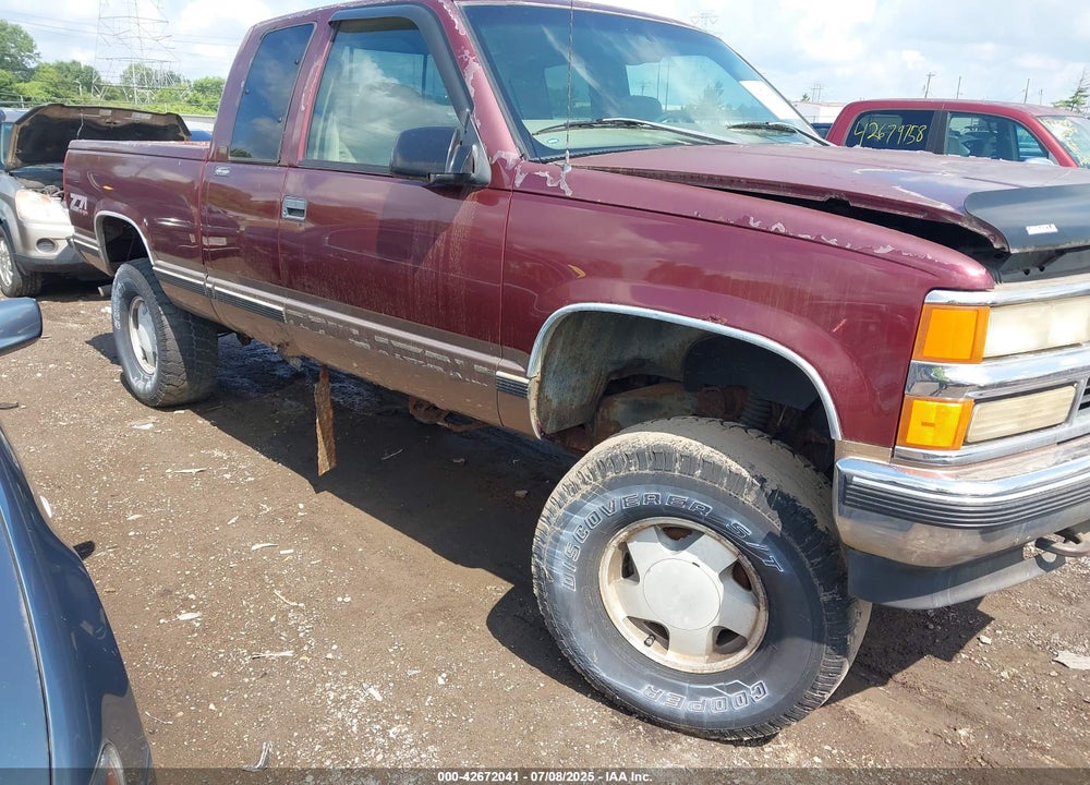 1997 CHEVROLET K1500 FLEETSIDE VIN: 2GCEK19R1V1202235