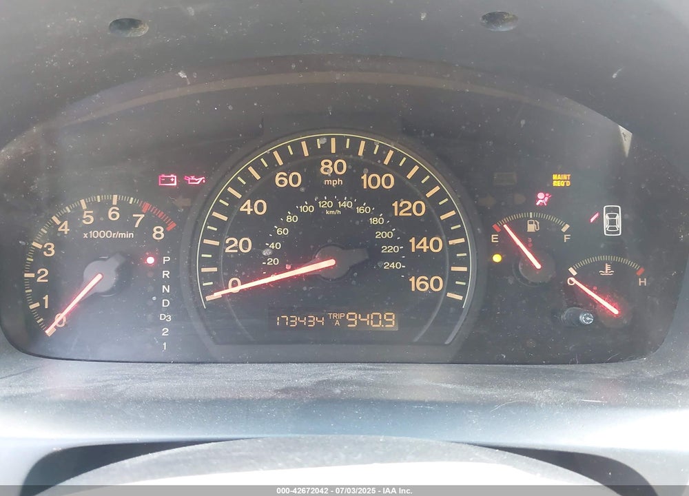 2004 HONDA ACCORD 3.0 EX VIN: 1HGCM66574A058468