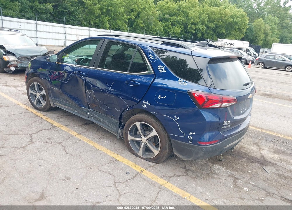 2022 CHEVROLET EQUINOX VIN: 3GNAXUEV6NL162535