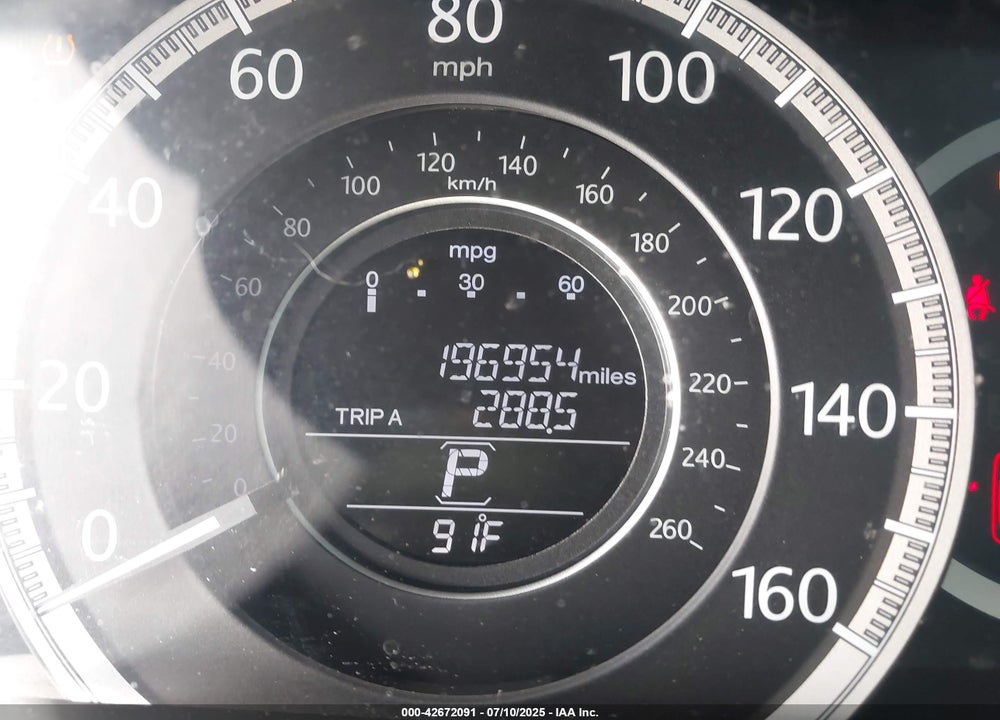 2014 HONDA ACCORD VIN: 1HGCR2F86EA192085