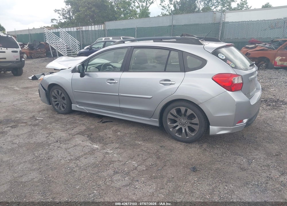2014 SUBARU IMPREZA VIN: JF1GPAL68E8307334