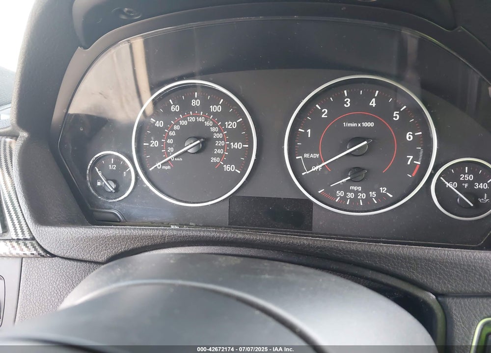 2015 BMW 3 SERIES VIN: WBA3A9C57FK472521