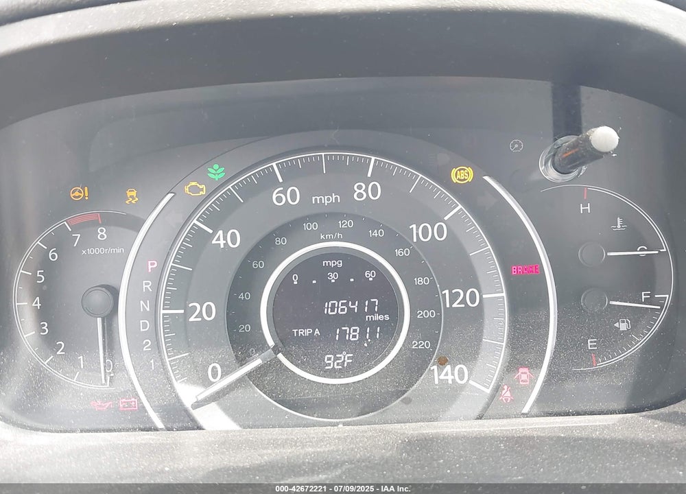 2014 HONDA CR-V VIN: 5J6RM3H33EL035188