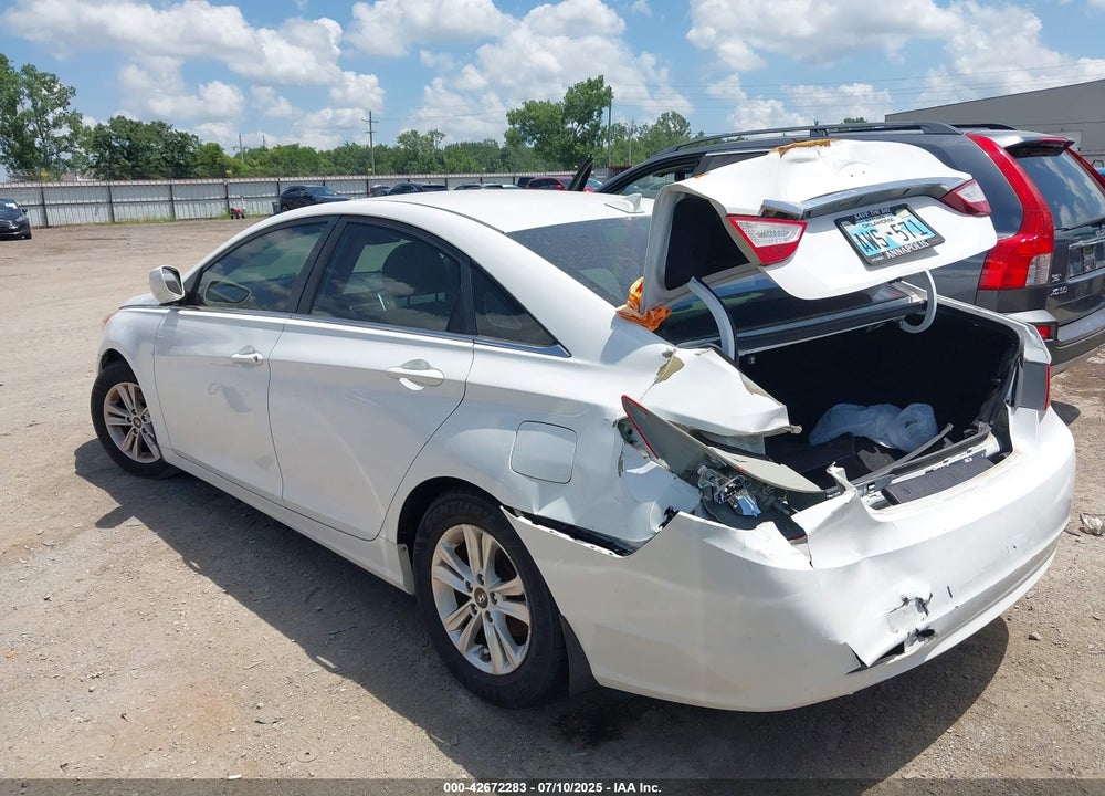 2013 HYUNDAI SONATA VIN: 5NPEB4AC9DH587128