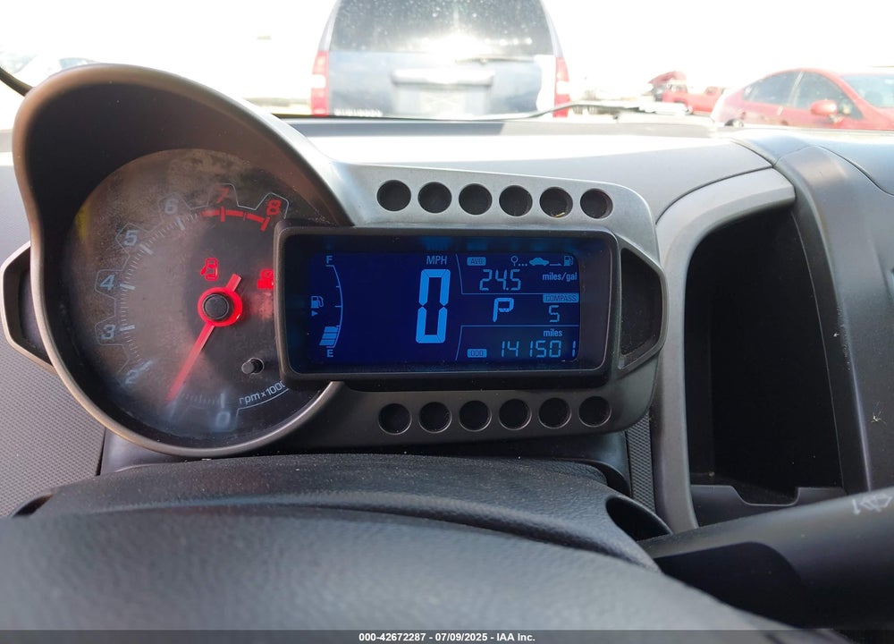 2014 CHEVROLET SONIC VIN: 1G1JC5SH9E4162794