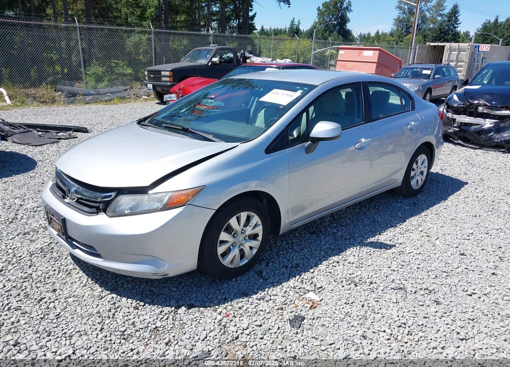 2012 HONDA CIVIC VIN: 2HGFB2E53CH507108
