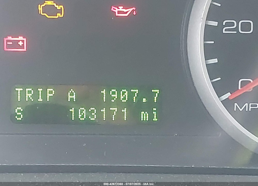 2007 FORD FUSION VIN: 3FAHP08197R111500
