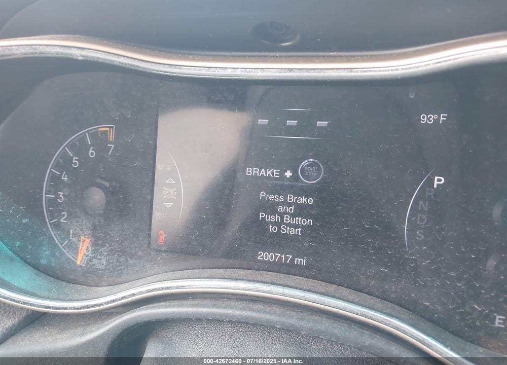 2015 JEEP GRAND CHEROKEE VIN: 1C4RJEBGXFC727715