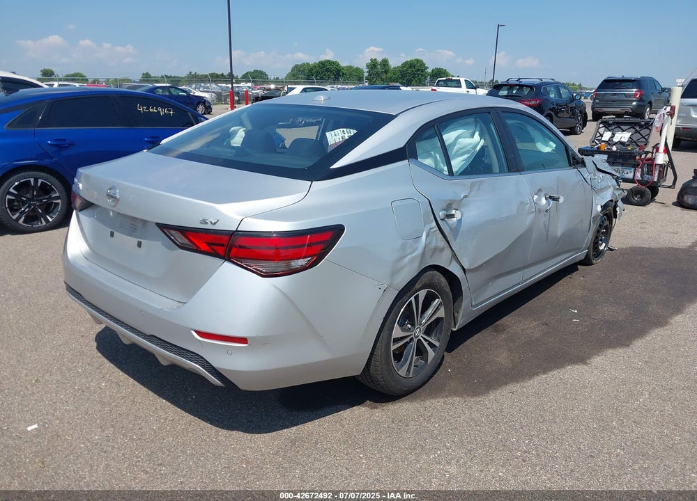 2021 NISSAN SENTRA VIN: 3N1AB8CV9MY298857