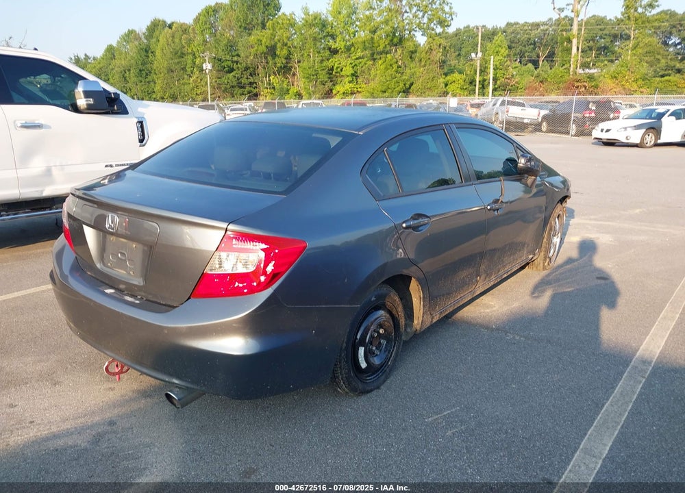 2012 HONDA CIVIC VIN: 2HGFB2F96CH582578
