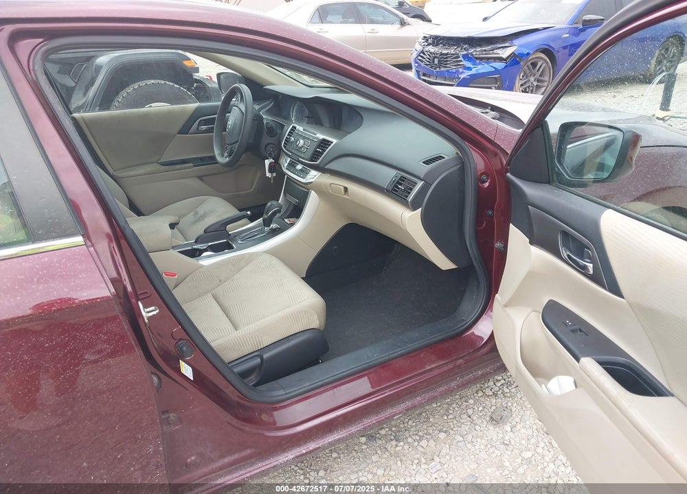 2014 HONDA ACCORD VIN: 1HGCR2F39EA139093