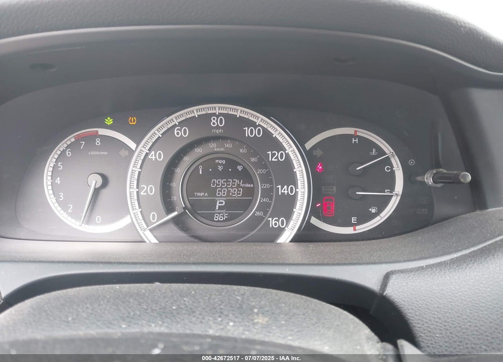 2014 HONDA ACCORD VIN: 1HGCR2F39EA139093