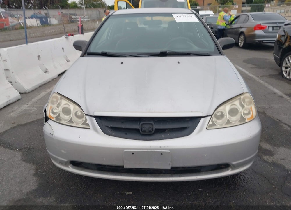2001 HONDA CIVIC LX VIN: 1HGEM22591L019162