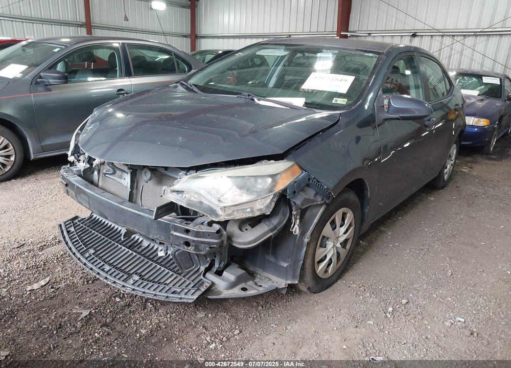 2016 TOYOTA COROLLA VIN: 2T1BURHEXGC540876