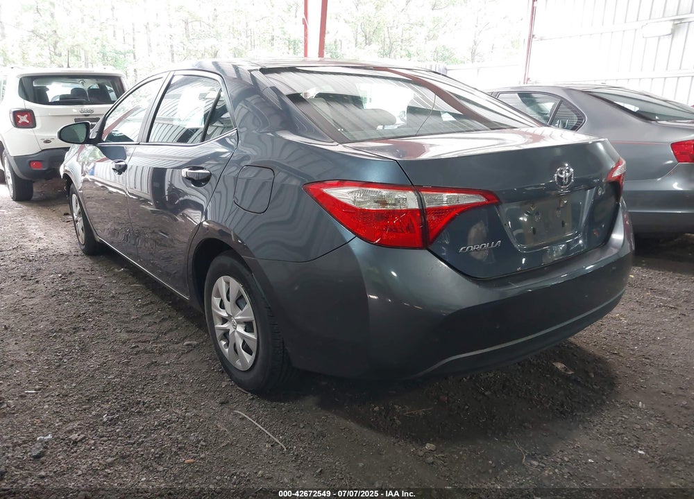 2016 TOYOTA COROLLA VIN: 2T1BURHEXGC540876