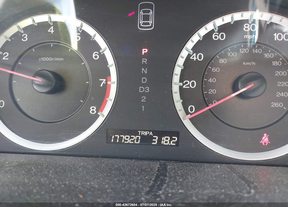 2008 HONDA ACCORD 2.4 LX-P VIN: 1HGCP26458A148800