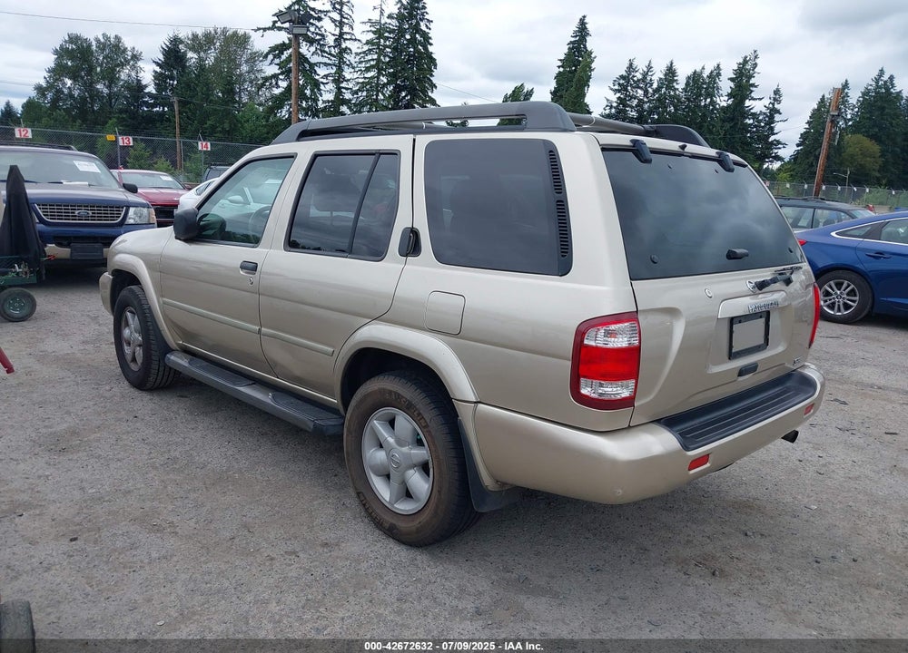2002 NISSAN PATHFINDER SE VIN: JN8DR09YX2W729174