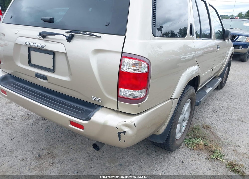 2002 NISSAN PATHFINDER SE VIN: JN8DR09YX2W729174